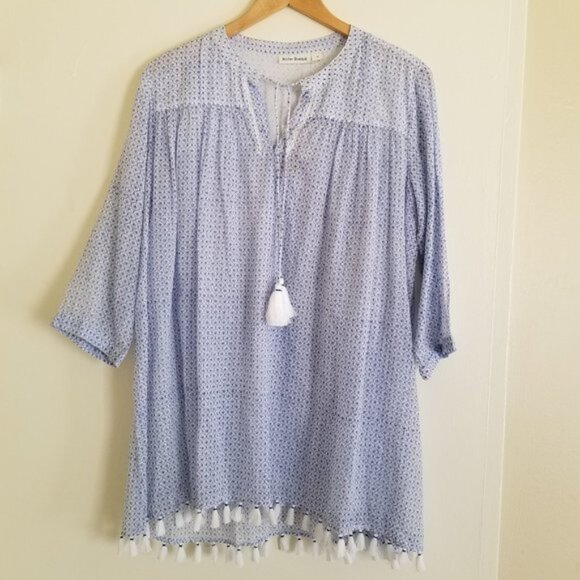 NWT Roller Rabbit Surry Serafina Tunic – Tassels - Medium - Picture 1 of 10